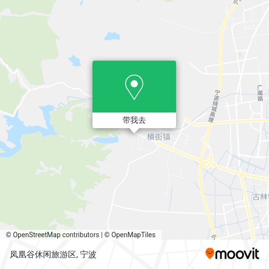 凤凰谷休闲旅游区地图