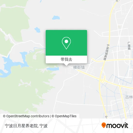 宁波日月星养老院地图