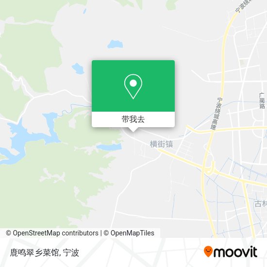 鹿鸣翠乡菜馆地图