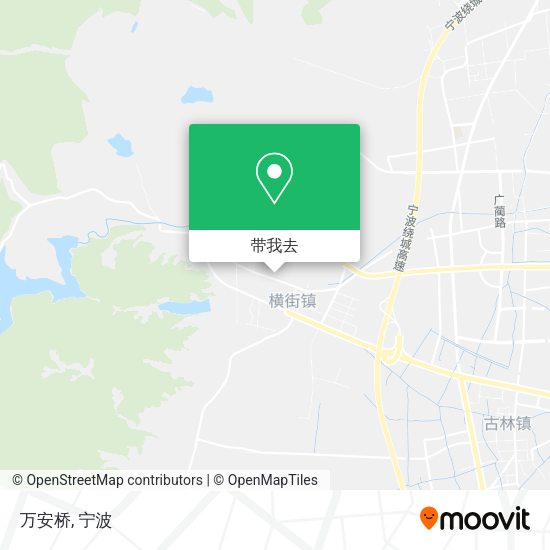万安桥地图