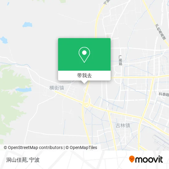 洞山佳苑地图