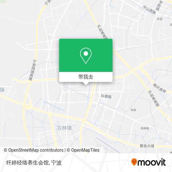 纤婷经络养生会馆地图