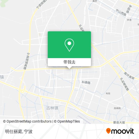 明仕丽庭地图