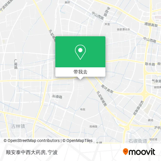 顺安泰中西大药房地图