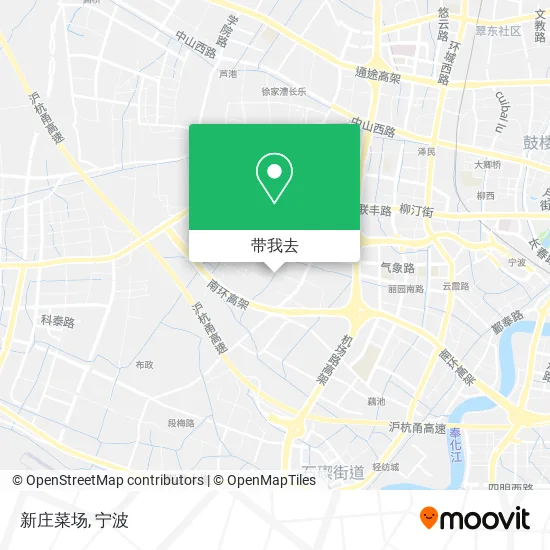 新庄菜场地图