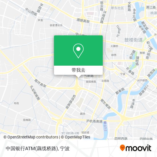 中国银行ATM(藕缆桥路)地图