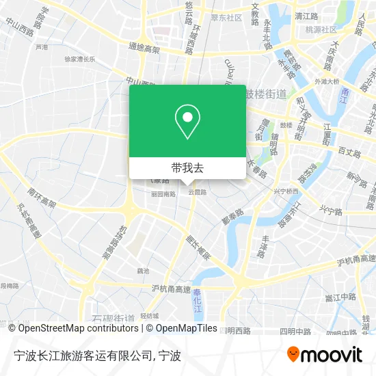 宁波长江旅游客运有限公司地图