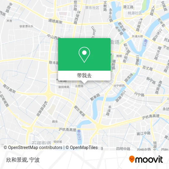欣和景观地图