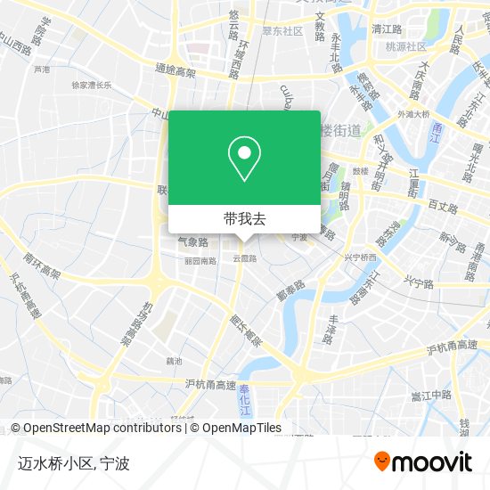 迈水桥小区地图