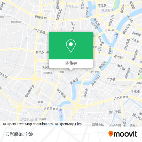 云彩服饰地图