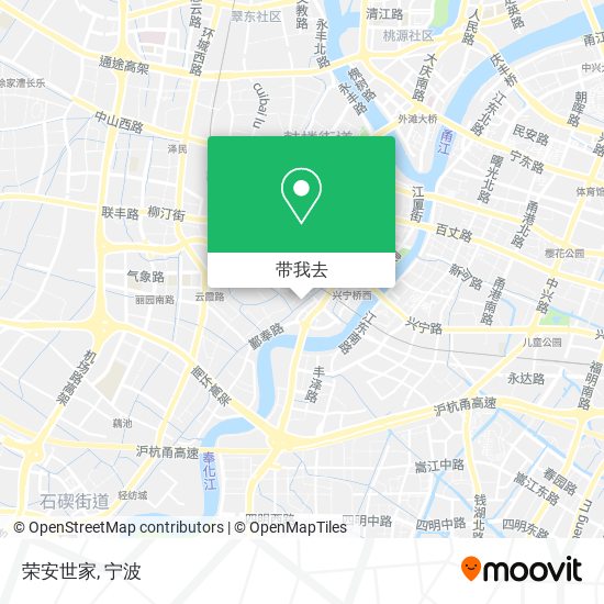 荣安世家地图