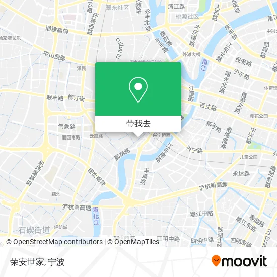 荣安世家地图