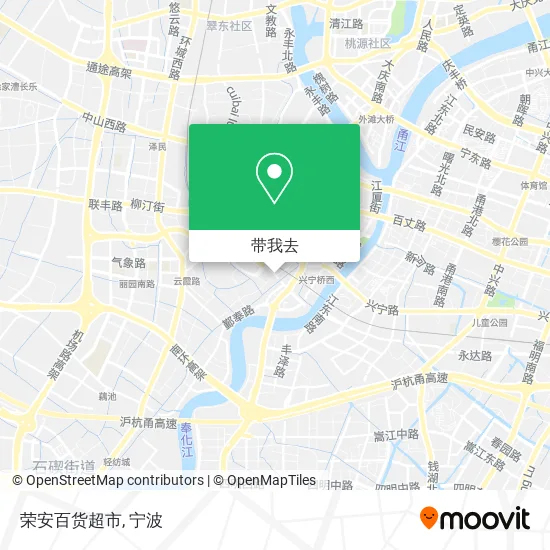 荣安百货超市地图