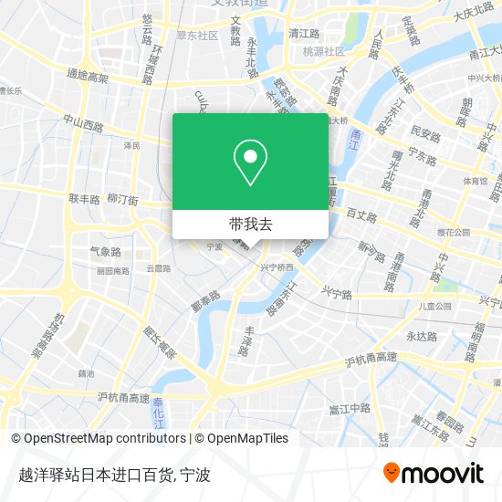 越洋驿站日本进口百货地图