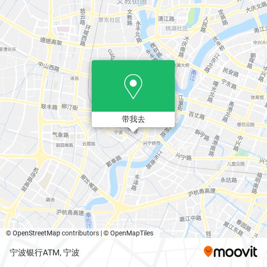 宁波银行ATM地图