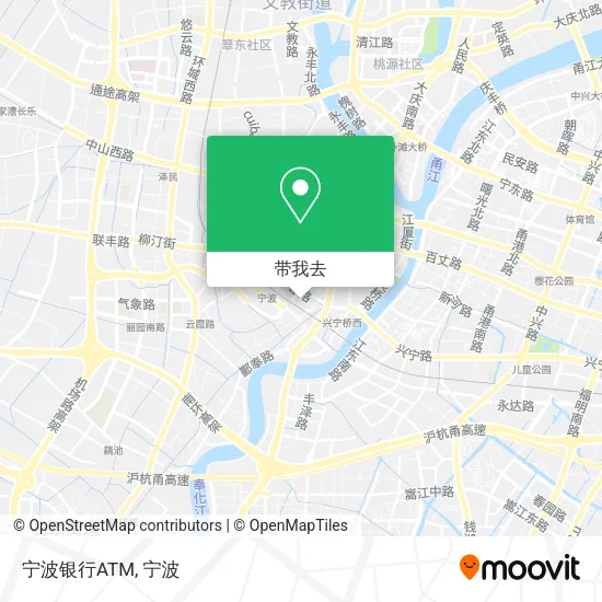宁波银行ATM地图