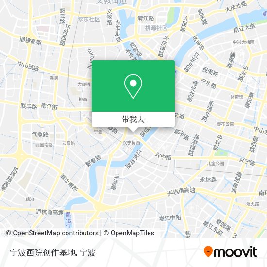 宁波画院创作基地地图