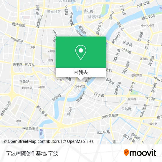 宁波画院创作基地地图