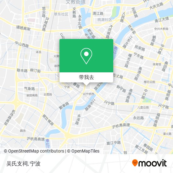 吴氏支祠地图