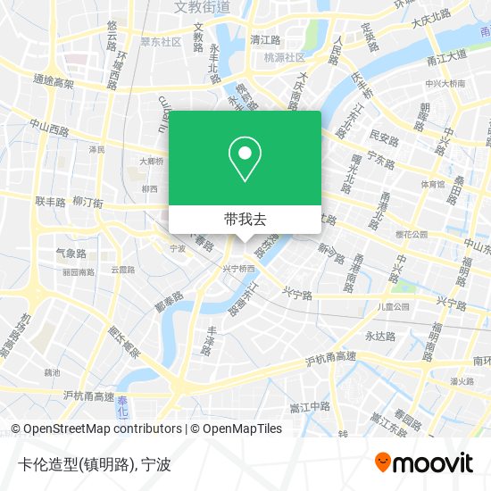 卡伦造型(镇明路)地图