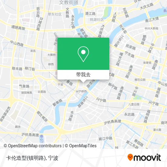 卡伦造型(镇明路)地图