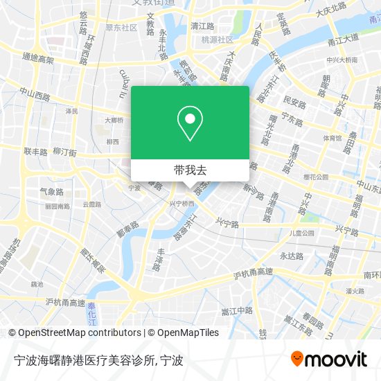 宁波海曙静港医疗美容诊所地图