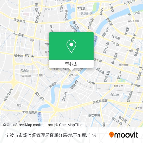 宁波市市场监督管理局直属分局-地下车库地图