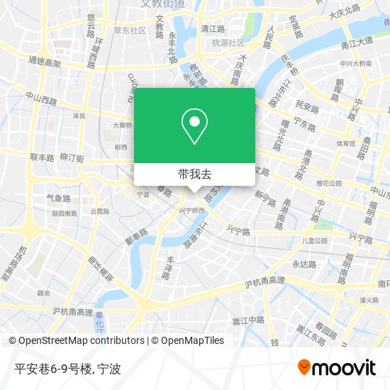 平安巷6-9号楼地图
