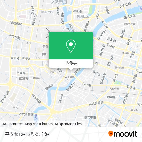 平安巷12-15号楼地图