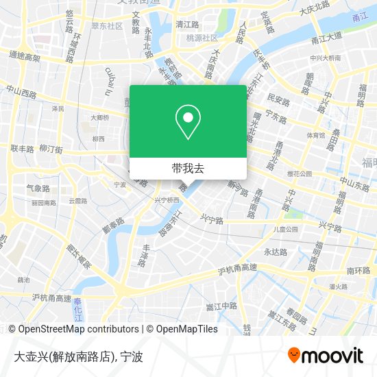 大壶兴(解放南路店)地图
