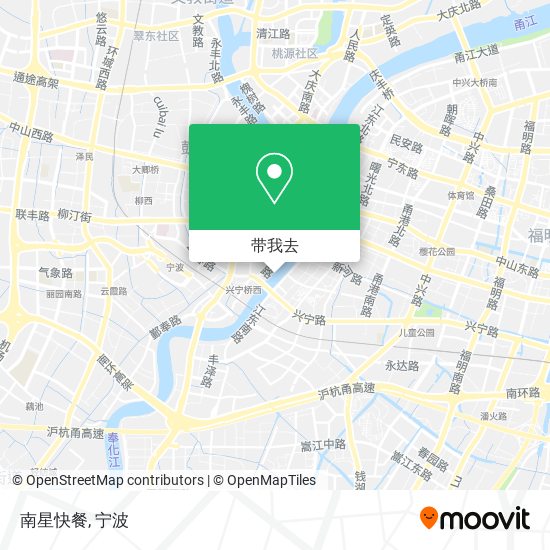 南星快餐地图