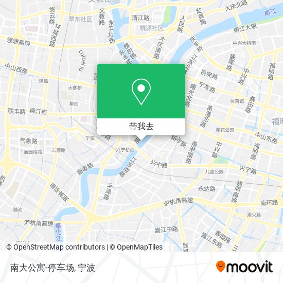 南大公寓-停车场地图