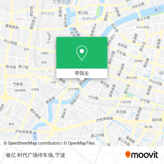 银亿·时代广场停车场地图