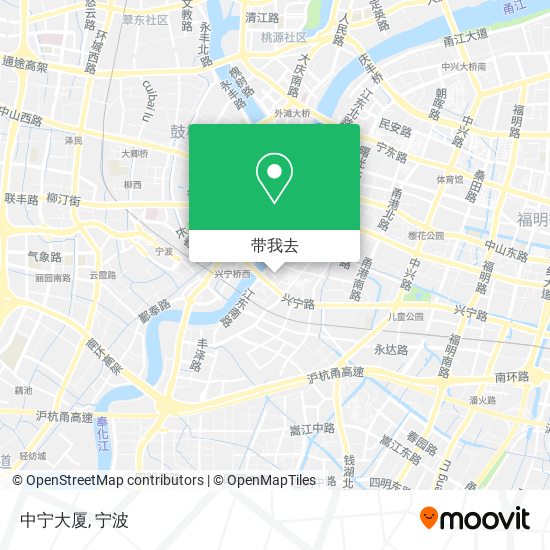中宁大厦地图