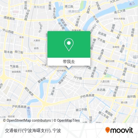 交通银行(宁波海曙支行)地图