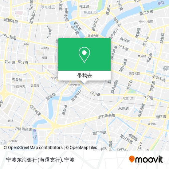 宁波东海银行(海曙支行)地图