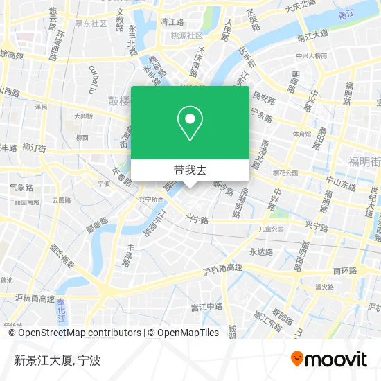 新景江大厦地图