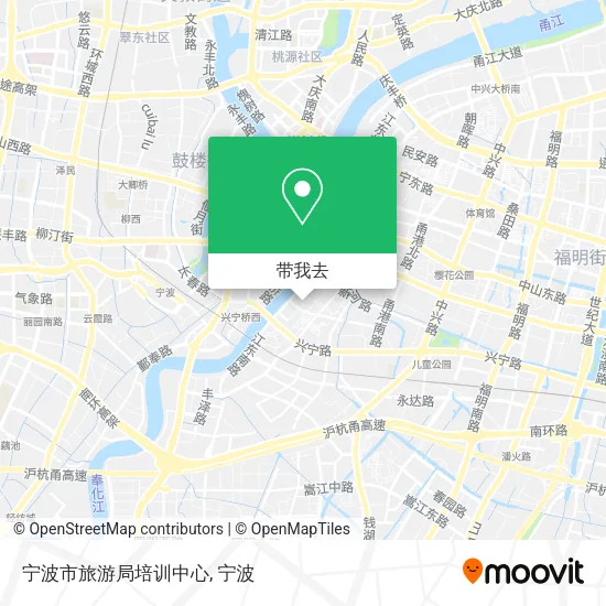 宁波市旅游局培训中心地图