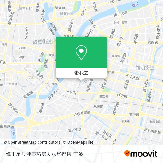 海王星辰健康药房天水华都店地图