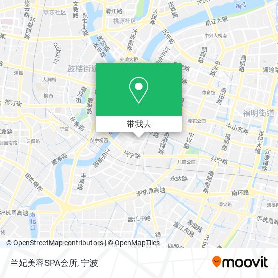 兰妃美容SPA会所地图