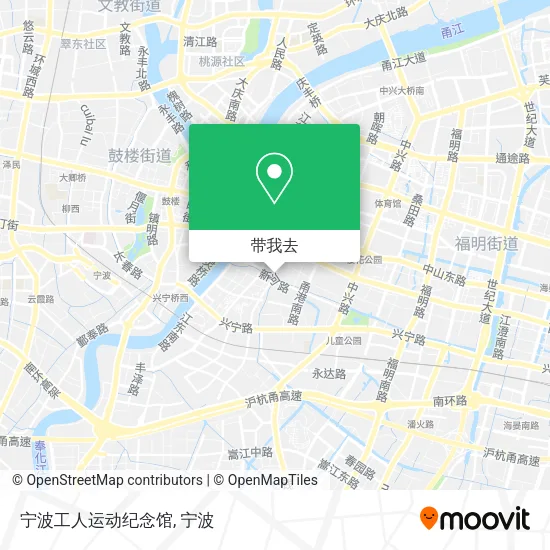 宁波工人运动纪念馆地图