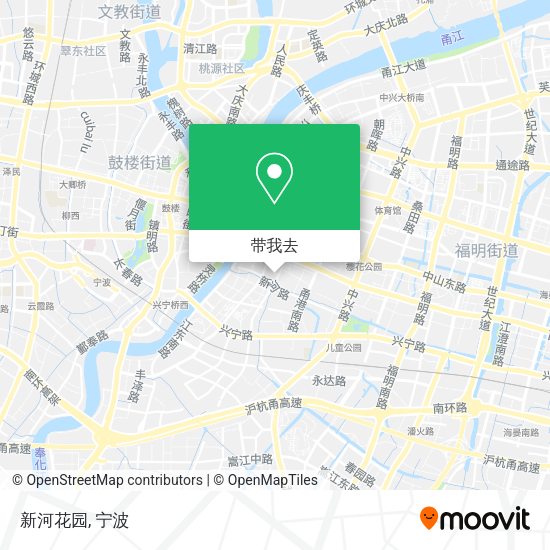 新河花园地图