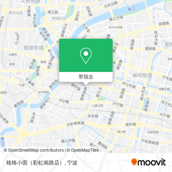 格格小面（彩虹南路店）地图