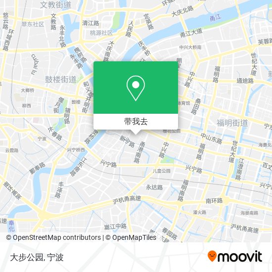大步公园地图