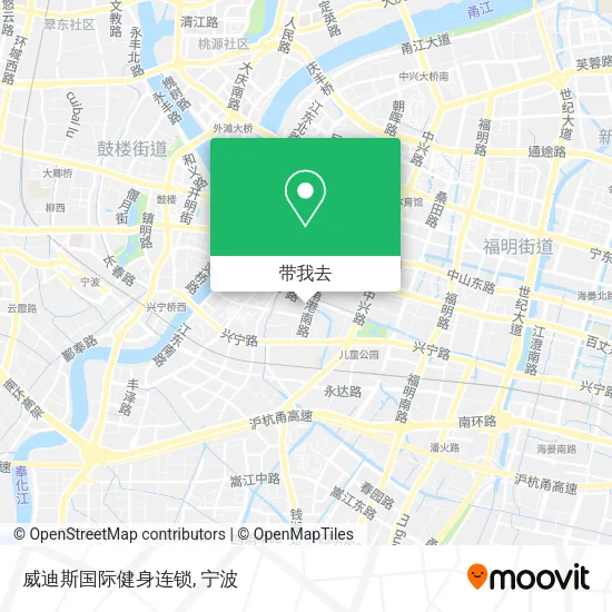 威迪斯国际健身连锁地图