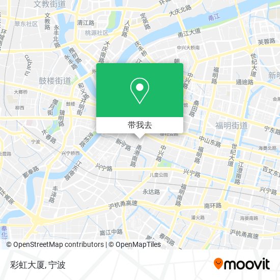 彩虹大厦地图