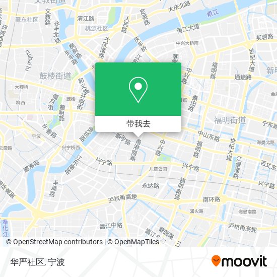 华严社区地图