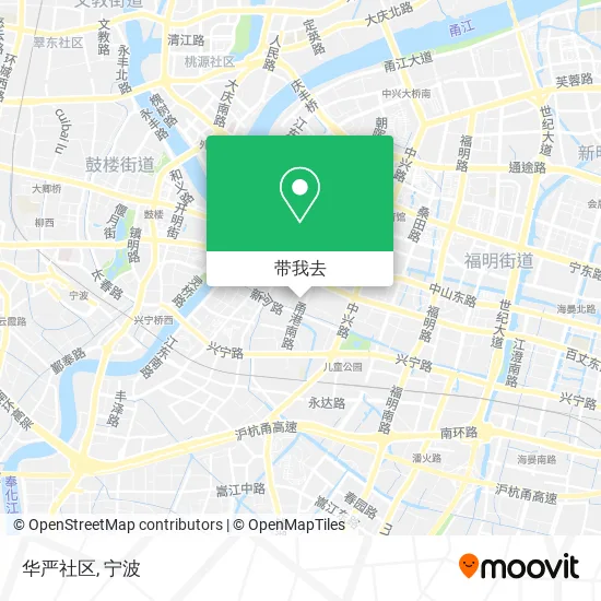 华严社区地图