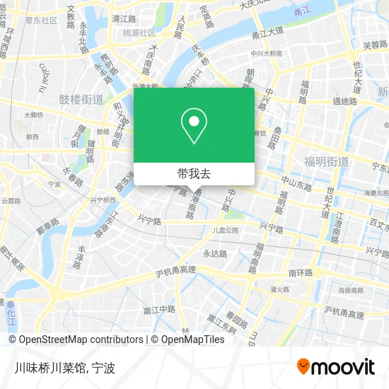 川味桥川菜馆地图