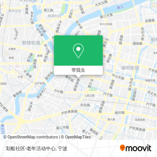 划船社区-老年活动中心地图